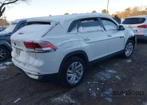 2020 Volkswagen Atlas Cross Sport 3.6L V6 Se W/Technology/3.6L V6 Se W/Technology R-Line из США, поврежденный, VIN 1V26E2CA2LC214923